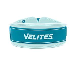 Velites Weight Lifting Lumbar Belt I Weightlifting Belt I Support and Comfort I For Deadlifts, Squats, Lifts, Exercises with Maximum Loads (Blue, Large)
