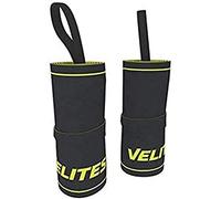 Velites Wrist Wraps for CrossFit, gym or high intensity sport | 2 Layer Fabrics Adjustable Wrist Wraps for Athletes | Core Wrist Wraps (Green)