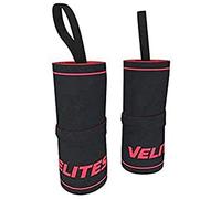 Velites Wrist Wraps for CrossFit, gym or high intensity sport | 2 Layer Fabrics Adjustable Wrist Wraps for Athletes | Core Wrist Wraps (Red)