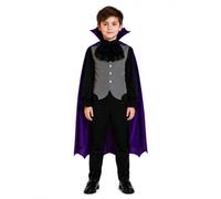Vellagloox Kids Vampire Costume Boys, Evil Boy Vampire Costume for Kids