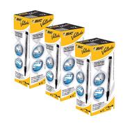 Velleda Liquid Ink Dry Wipe Pocket Markers Black - 3 Packs Bic Black One Size