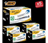 VELLEDA MARKER 1751 BLACK - PACK OF 12 - 5 Packs Bic Multi One Size