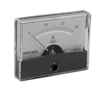 Velleman AIM6030A 30A DC Analogue Current Panel Meter, 60 mm Length x 47 mm Width, multicolored