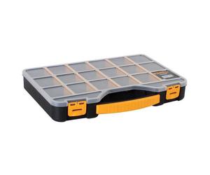 Velleman OMR18 Assortment Box 18 Compartments with Clear Lid