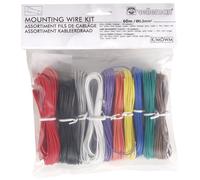 VELLEMAN SA - Single Core Mounting Wire Kit 8 x 5m, 2 x 10m 24 AWG