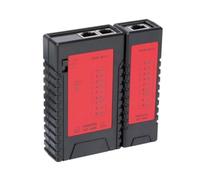 Velleman VTLAN6 Network LAN Cable Tester for 8P8C/6P6C/6P2C/4P4C, Multi-Colour
