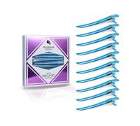 Vellen Super Sectioning Clips Hair Slides - Aqua Blue 10 Pack Aqua Blue One Size