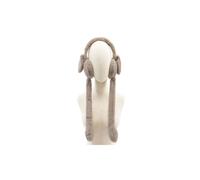 Vellin Women's Fluffy Dangling Earmuffs with Flappy Ears in Beige