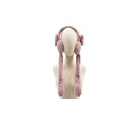 Vellin Women's Fluffy Dangling Earmuffs with Flappy Ears in Pink