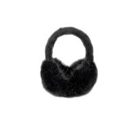 Vellin Women's Fluffy Soft Foldable Earmuffs in Black