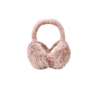 Vellin Women's Fluffy Soft Foldable Earmuffs in Pink
