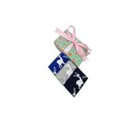 Vellin Women's Gift Box of 3 Pairs Bamboo Socks - Reindeer Print