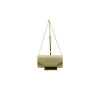 Vellin Women's Glitter Envelope Clutch Bag with Gold /Silver Chain Strap Vellin Gold One Size