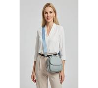 Vellin Women's Mini Crossbody Bag with Textured Finish & Adjustable Strap in Baby Blue