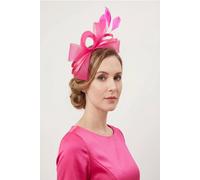 Vellin Women's Modern Mesh Bow Fascinator Headband in Fuchsia Vellin Fuchsia One Size