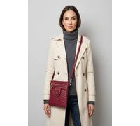 Vellin Women's Multi Pocket Lightweight Crossbody Bag with Adjustable Strap in Maroon