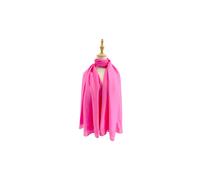 Vellin Women's Soft Plain Coloured Silky Mix Scarf in Fuchsia
