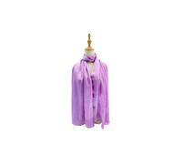 Vellin Women's Soft Plain Coloured Silky Mix Scarf in Purple Vellin Purple One Size
