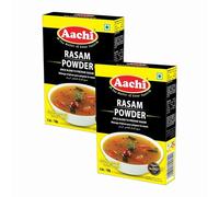 Vellomart Aachi Rasam Powder 100g x 2 - Authentic South Indian Spice Mix, Instant Rasam, Traditional Tangy Flavor, Easy-to-Cook