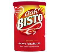Vellomart Bisto Gravy Granules & Sauce Mix 185g/190g - Onion, Parsley, Curry, Cheese & Beef Flavours | Instant Savoury Gravy | Quick & Easy Meal Sauce (Beef)