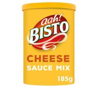 Vellomart Bisto Gravy Granules & Sauce Mix 185g/190g - Onion, Parsley, Curry, Cheese & Beef Flavours | Instant Savoury Gravy | Quick & Easy Meal Sauce (Cheese)