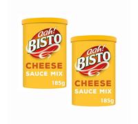 Vellomart Bistto Cheese Sauce Mix 185g x 2 - Creamy, Easy-to-Make Cheese Sauce for Pasta, Vegetables & Recipes
