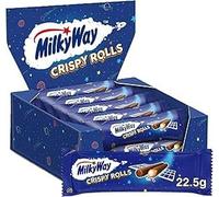 VELLOMART Chocolate Bar 22.5g Milky Way Crispy Roll - Best before 21st Jan 2026