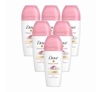 Vellomart Dovee Roll On Beauty Finish Women 50ml x 6 - Long-Lasting Freshness, Smooth Underarms, 48H Odour Protection