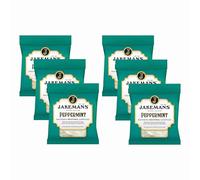 Vellomart Jakemans Peppermint Soothing Menthol Lozenges 73g - Refreshing Breath, Cooling Relief, Sugar-Free Option (6)