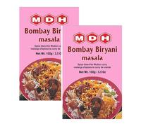 Vellomart MDH Hyderabadi Biryani Masala 100G x 2 - Authentic Indian Spice Mix, Rich Flavor, Easy Cooking, Perfect for Biryani Lovers