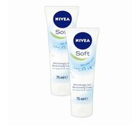 Vellomart Nivea Refreshing Soft Moisturising Crème Soft 75ml - Lightweight Hydrating Cream, Fast Absorbing, All Skin Types, Daily Face Body & Hand Moisturiser (2)