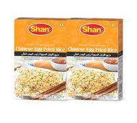 Vellomart Shan Chinese Egg Fried Rice Mix 35G x 2 Packs - Authentic Chinese Style Seasoning, Quick & Easy Meal Mix, Restaurant Taste Fried Rice