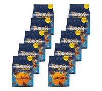 Vellomart Terryy's Milk Chocolate Orange Minis 95g x 10 - Orange Flavoured Milk Chocolate Bites, Sharing Snack Pack, Bulk Treats