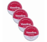 Vellomart Vaseline Lip Therapy Rose Petroleum Jelly 20g - Moisturising Lip Care, Soft Pink Tint, Long-Lasting Hydration, Dry & Chapped Lips Repair (4)