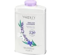 Vellomart Yardley English Lavender Perfumed Talc 200g - Long Lasting Fragrance, Soft & Smooth Skin, Classic Luxury Body Powder