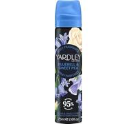 Vellomart Yardley Lily of the Valley Body Spray 75ml - Long Lasting Fresh Floral Fragrance, Elegant Deodorant for Women, Everyday Refreshing Body Mist
