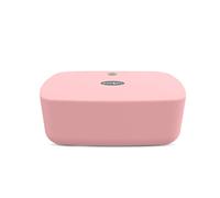 VELLOW Small Mini, Household Clothes Dryer, Portable, Fully Automatic, Underwear, Towel Dryer, Suitable for Babies, Mothers, Students on Business Trips and Parties,White (Color : Pink)