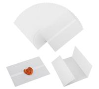 Vellum Jackets, Vellum Paper, 36 Pcs Pre-Folded Translucent Velum Paper Jackets for Wedding Invitations, Vellum Wrap Jackets for Wedding Baby Shower Birthday Party