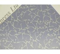 Vellum Printed Patterned Sheets 10 x 100gsm A4 19 Designs to Choose Cardmaking (White Oriental AM858)