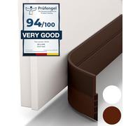Vellure® 5x Premium Door Draft Excluder Strip - Door Seal for Energy Saving - Quick and Easy Installation - Draught Excluder for bottom of door - Ideal for Keeping Out Cold