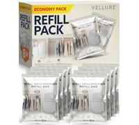 Vellure® 8x Refill Sachets/Refill Bags for Dehumidifiers for Home Wall-Mounted wardrobe dehumidifier - disposable moisture absorber for bathroom, living room etc.)
