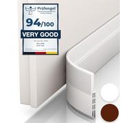 Vellure® Premium Door Draft Excluder Strip - Door Seal for Energy Saving - Quick and Easy Installation - Draught Excluder for bottom of door - Ideal for Keeping Out Cold