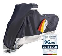 VELMIA Motorcycle Cover Waterproof Outdoor [XXL] Premium Bike Cover for Harley Davidson - Moped Cover, Scooter Cover, Heat-Resistant & Breathable