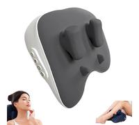 Velmore Pillow Neck & Shoulder Massager, 2025 New Neck & Shoulder Massager, Three Modes and Strengths, Heat, Adjustments, for Necks Relax, 4d Rolling Nodes, Comfort and Enjoyment (Gray)