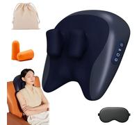 Velmore - Pillow Neck & Shoulder Massager,Velmore Thermoknead Massager,Shiatsu Neck Shoulder Massager for Pain Relief and Muscle Tension,Unwind and Enjoy a Peaceful Break from Everyday Stress (Blue)