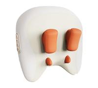 Velmores-Pillow Neck & Shoulder Massager, Velmores-Neck Massager, Three Modes and Strengths, Heat, Adjustments, for Necks Relax (White)