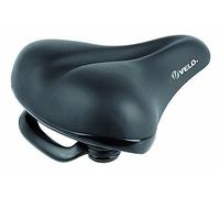 Velo Elasto Grip Saddle - Black, 265 x 220 mm