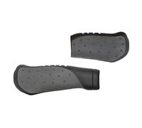 Velo Ergonomic Bicycle Grips black / gray, 135 mm + 92 mm