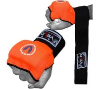 Velo Karate Mitts - Martial Arts Gloves for Men and Women - Hand Protection for Karate Training and Sparring - Breathable, Durable, Adjustable - Available in Black, Green, and Golden (M, Orange)