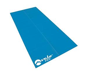 Velo Pro Shock Resistance Exercise Mat - Multi-Purpose Non-Slip Gym Mat - Home Gym Floor Protector for Fitness Equipment - Turbo Trainer Mat, Treadmill Mat, Yoga, Pilates and Cross Trainer Mat